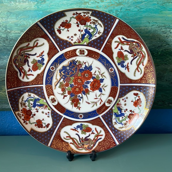 imari Accents Large Imari Japanese Decorative Plate Poshmark